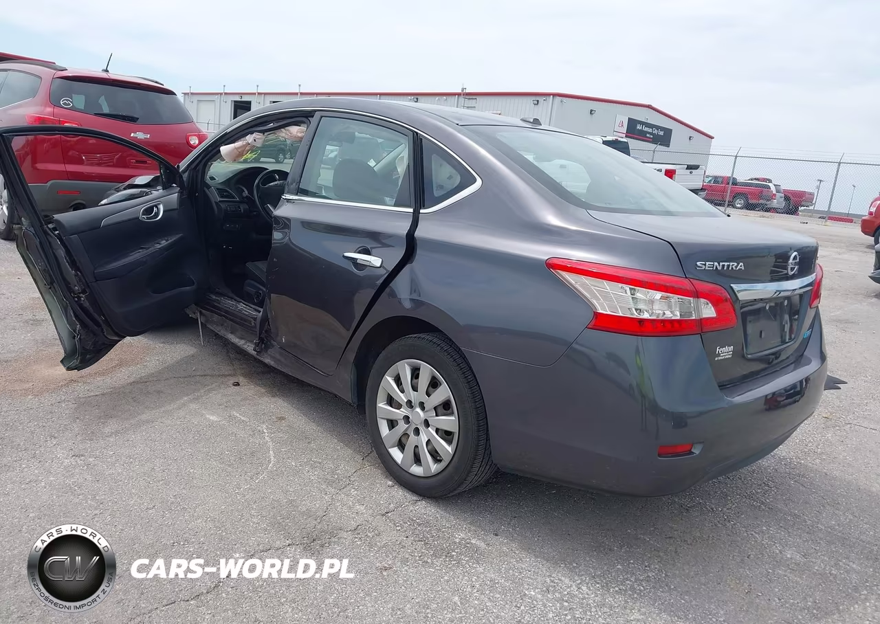 2014 Nissan Sentra Sv VIN:3N1AB7AP4EY256225 - 3