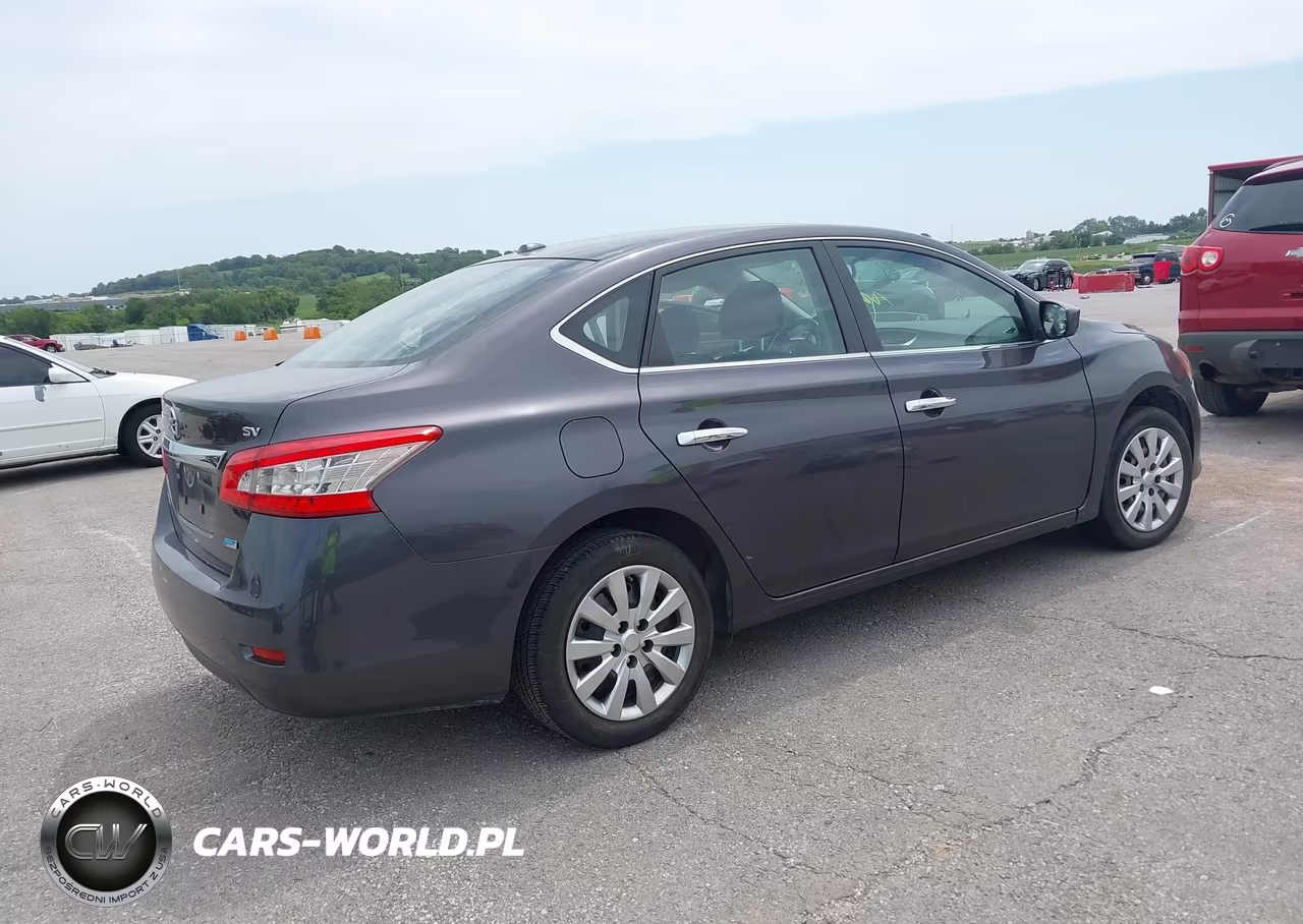 2014 Nissan Sentra Sv VIN:3N1AB7AP4EY256225 - 4