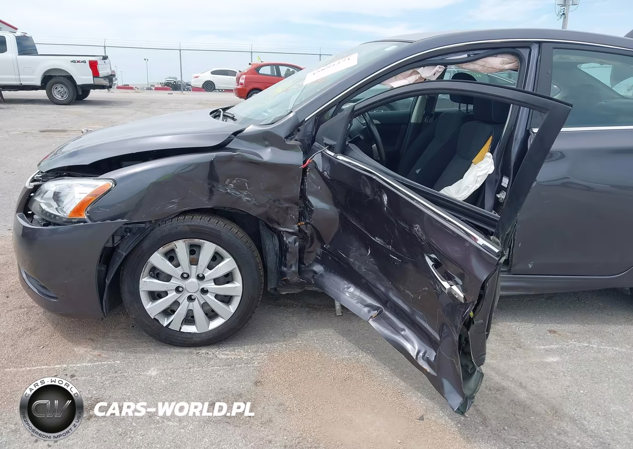 2014 Nissan Sentra Sv VIN:3N1AB7AP4EY256225 - 6
