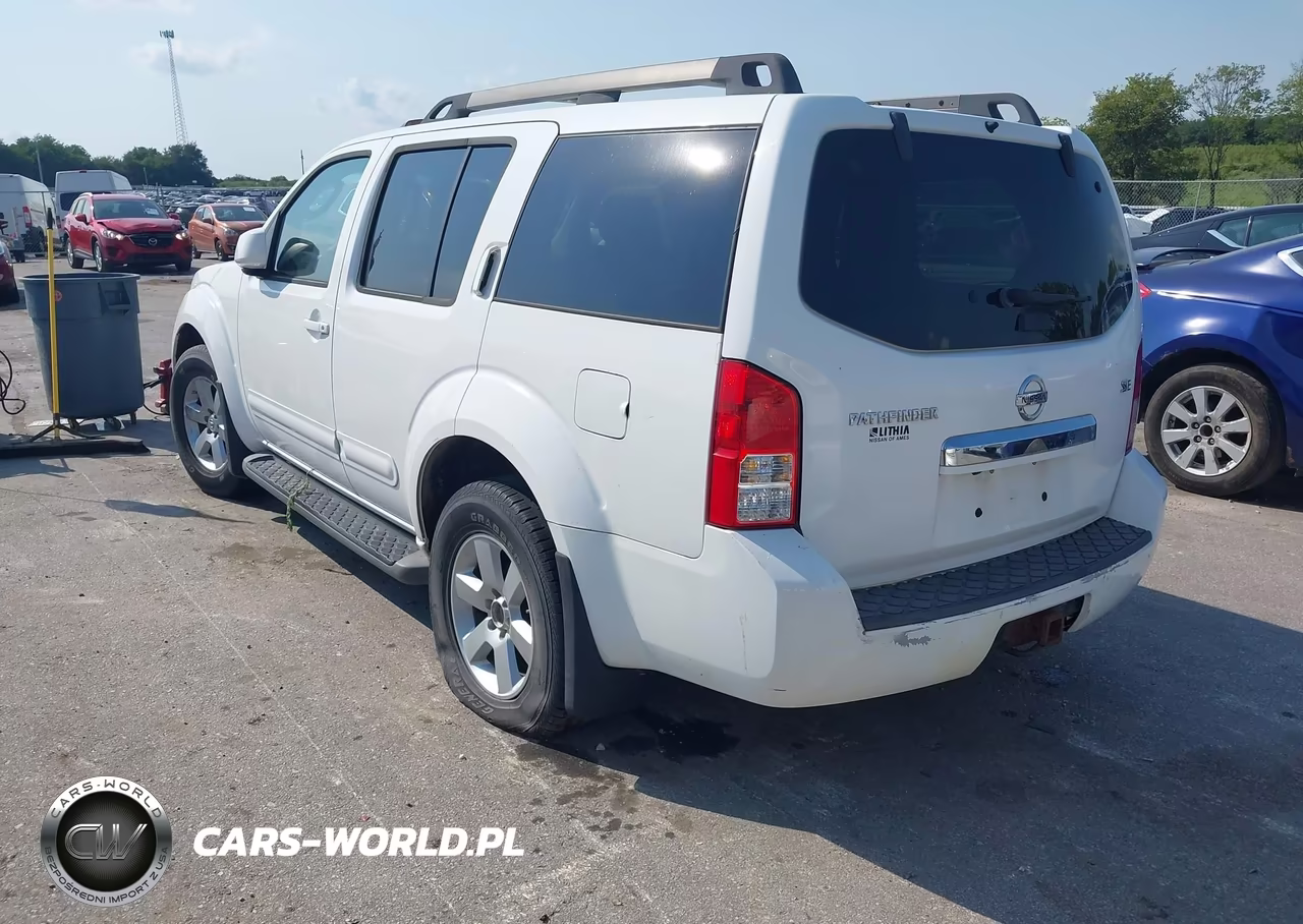 2008 Nissan Pathfinder Se VIN:5N1AR18B68C605670 - 3