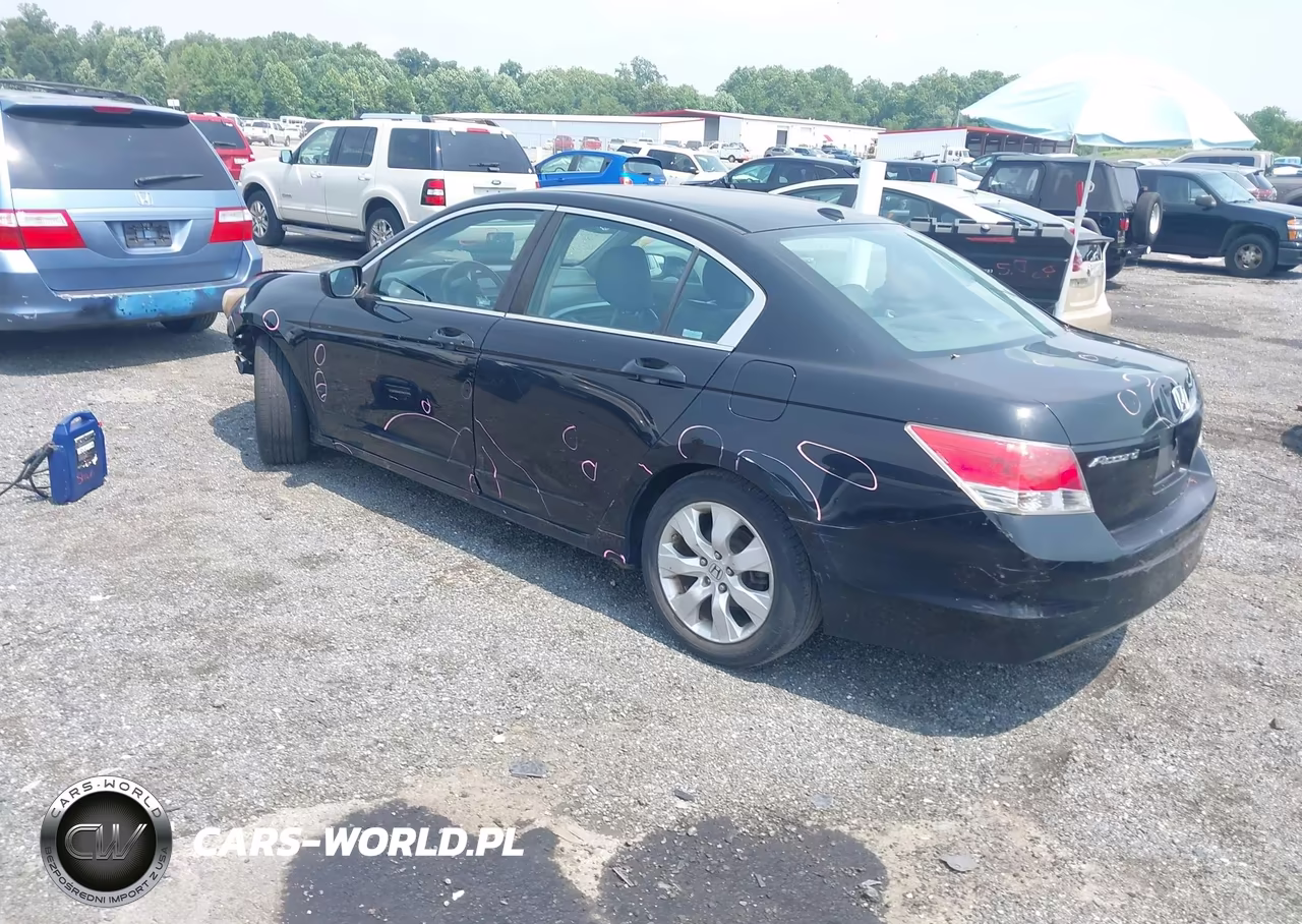 2009 Honda Accord 2.4 Ex-L VIN:1HGCP26889A184680 - 3
