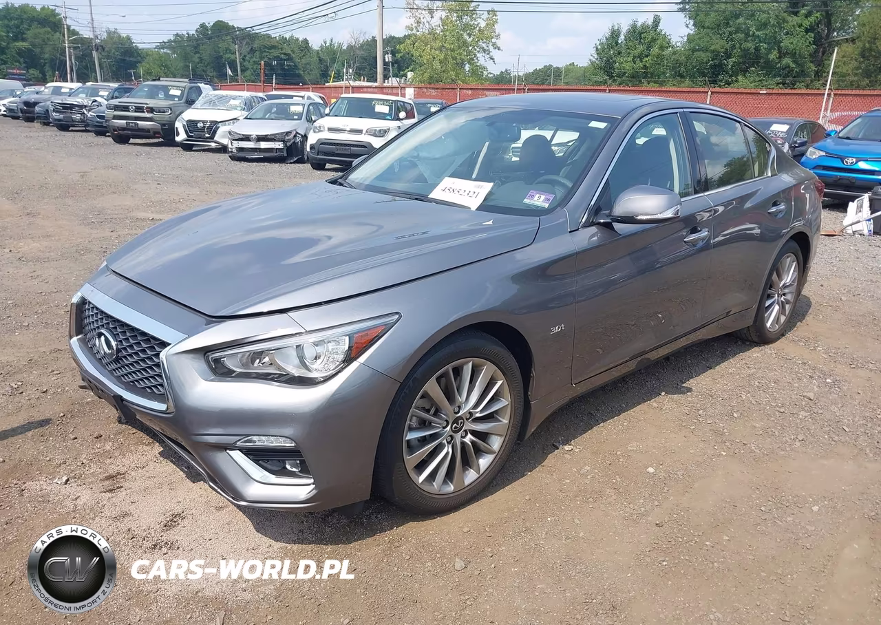 2019 Infiniti Q50 3.0T Luxe VIN:JN1EV7AR4KM593101 - 2