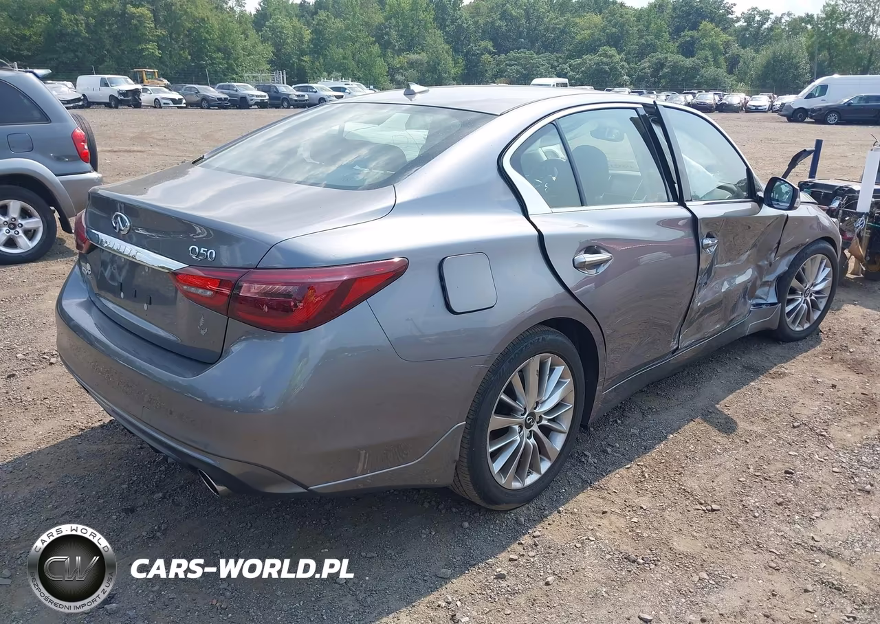 2019 Infiniti Q50 3.0T Luxe VIN:JN1EV7AR4KM593101 - 4