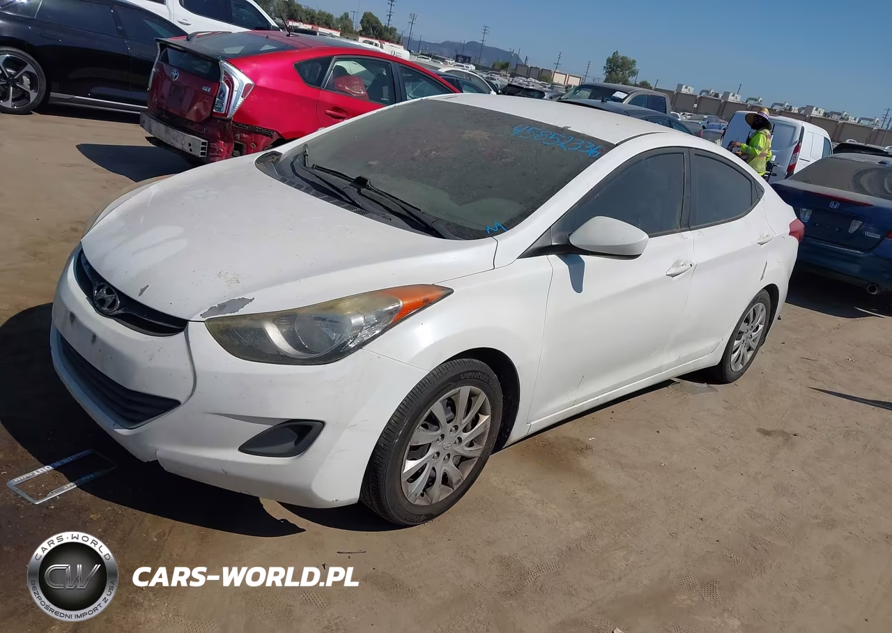 2013 Hyundai Elantra Gls VIN:5NPDH4AE1DH187141 - 2