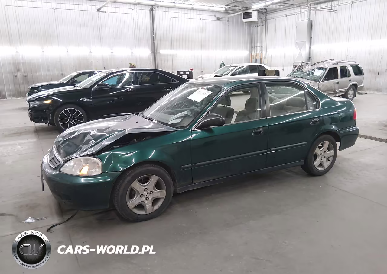 1999 Honda Civic Lx VIN:2HGEJ6676XH554192 - 2
