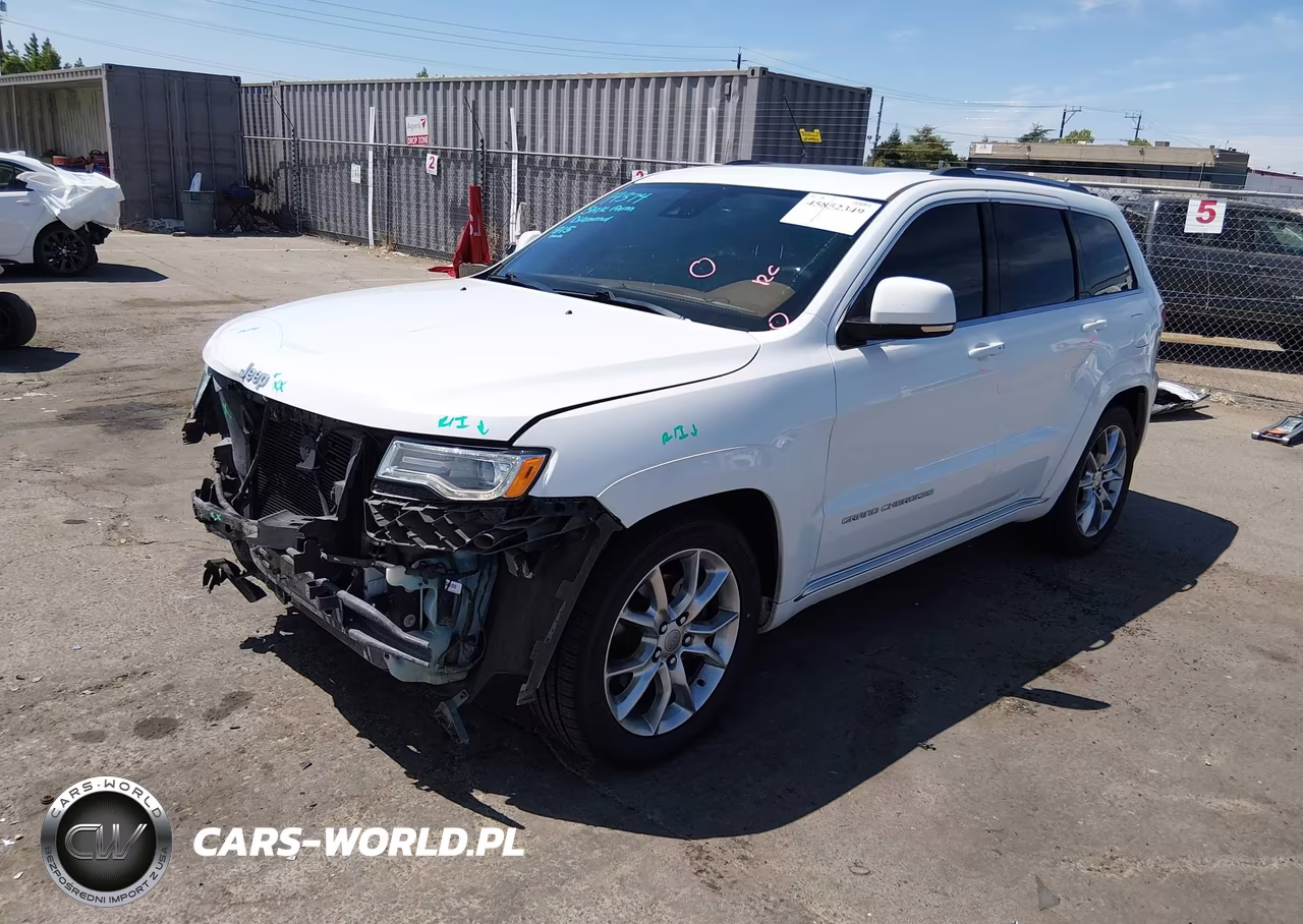 2016 Jeep Grand Cherokee Summit VIN:1C4RJFJT7GC349181 - 2