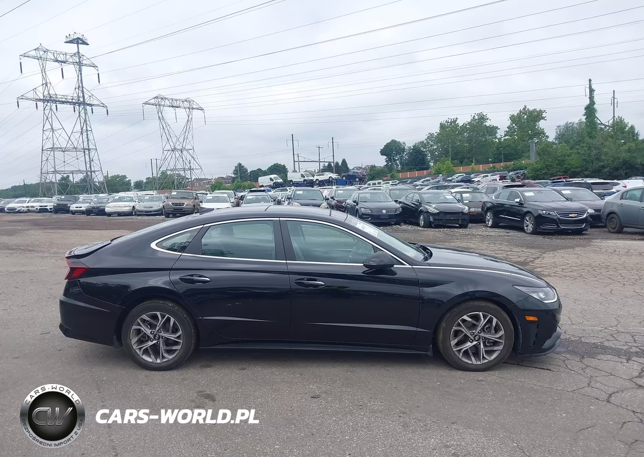 2021 Hyundai Sonata Sel VIN:5NPEF4JA3MH079823 - 13