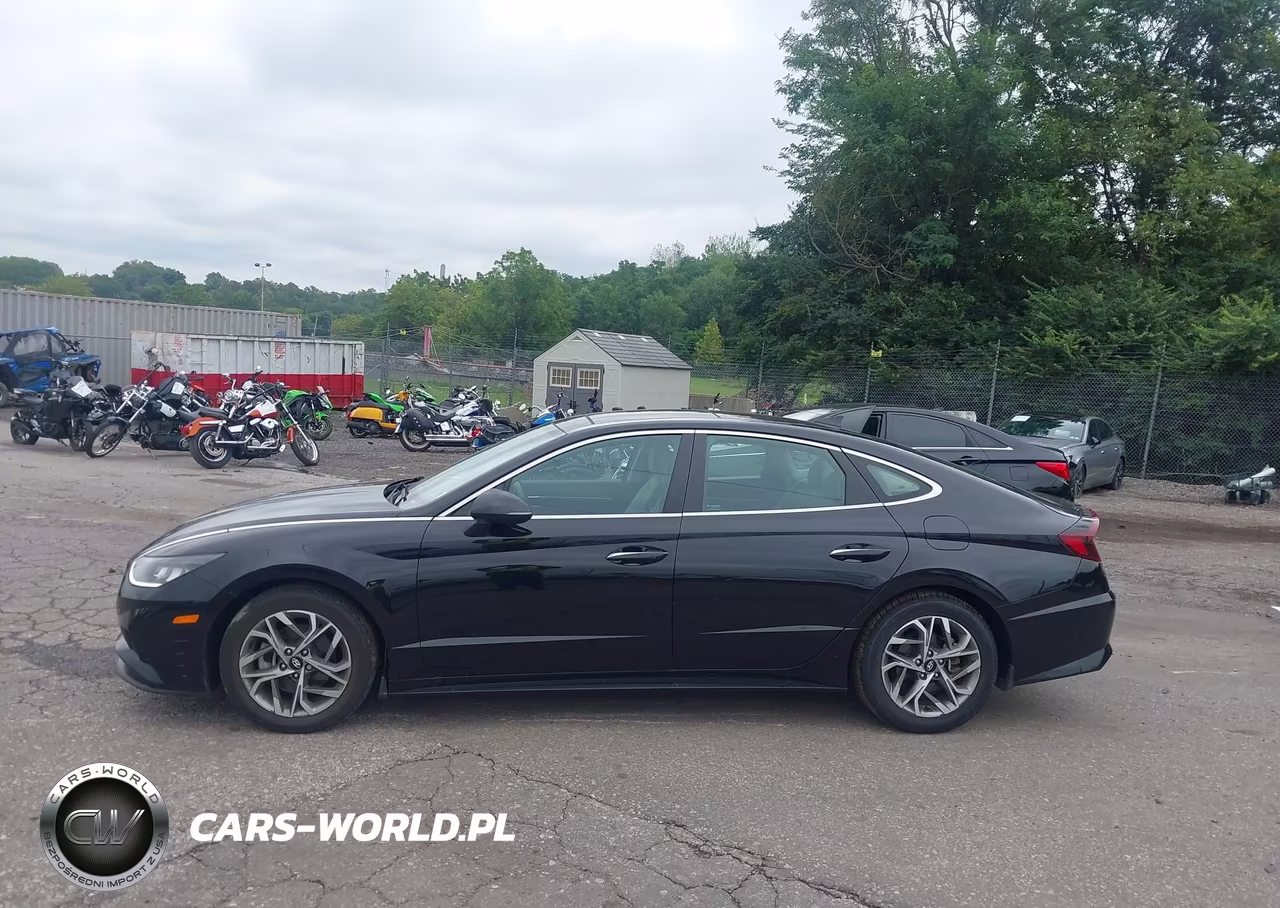 2021 Hyundai Sonata Sel VIN:5NPEF4JA3MH079823 - 14
