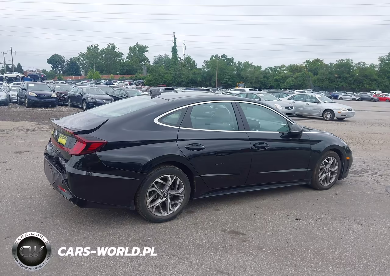 2021 Hyundai Sonata Sel VIN:5NPEF4JA3MH079823 - 17