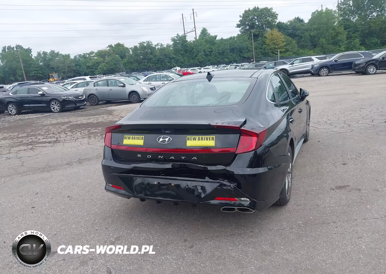 2021 Hyundai Sonata Sel VIN:5NPEF4JA3MH079823 - 18