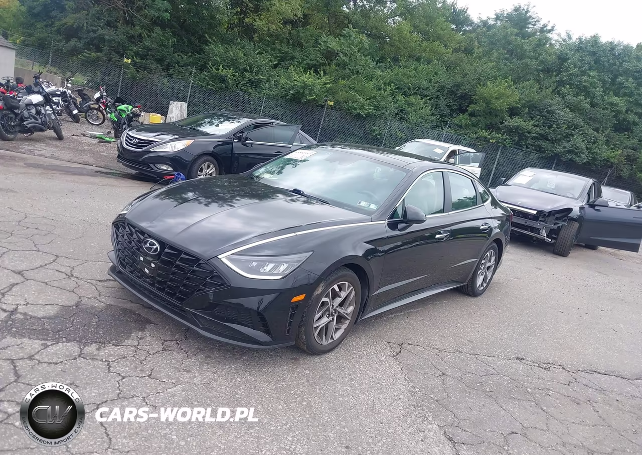 2021 Hyundai Sonata Sel VIN:5NPEF4JA3MH079823 - 2