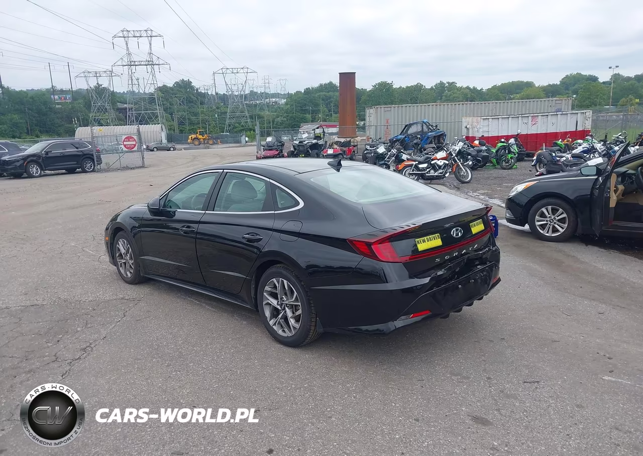 2021 Hyundai Sonata Sel VIN:5NPEF4JA3MH079823 - 3
