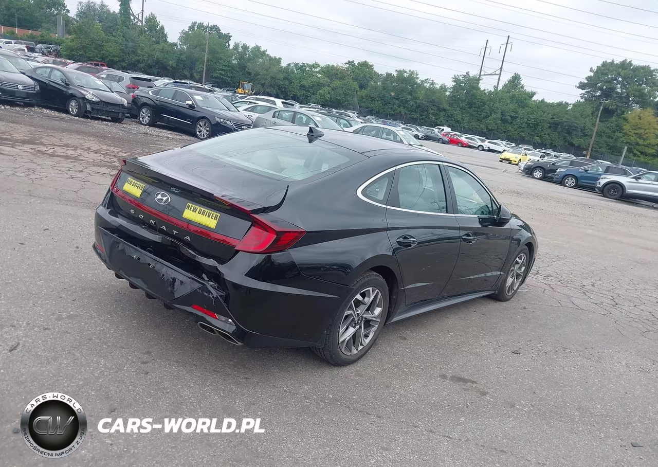 2021 Hyundai Sonata Sel VIN:5NPEF4JA3MH079823 - 4
