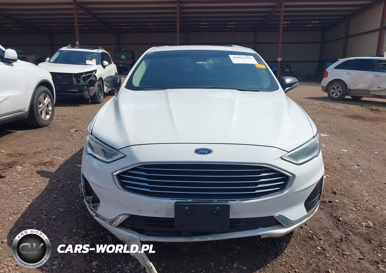 2019 Ford Fusion Hybrid Sel VIN:3FA6P0MU3KR117826 - 12