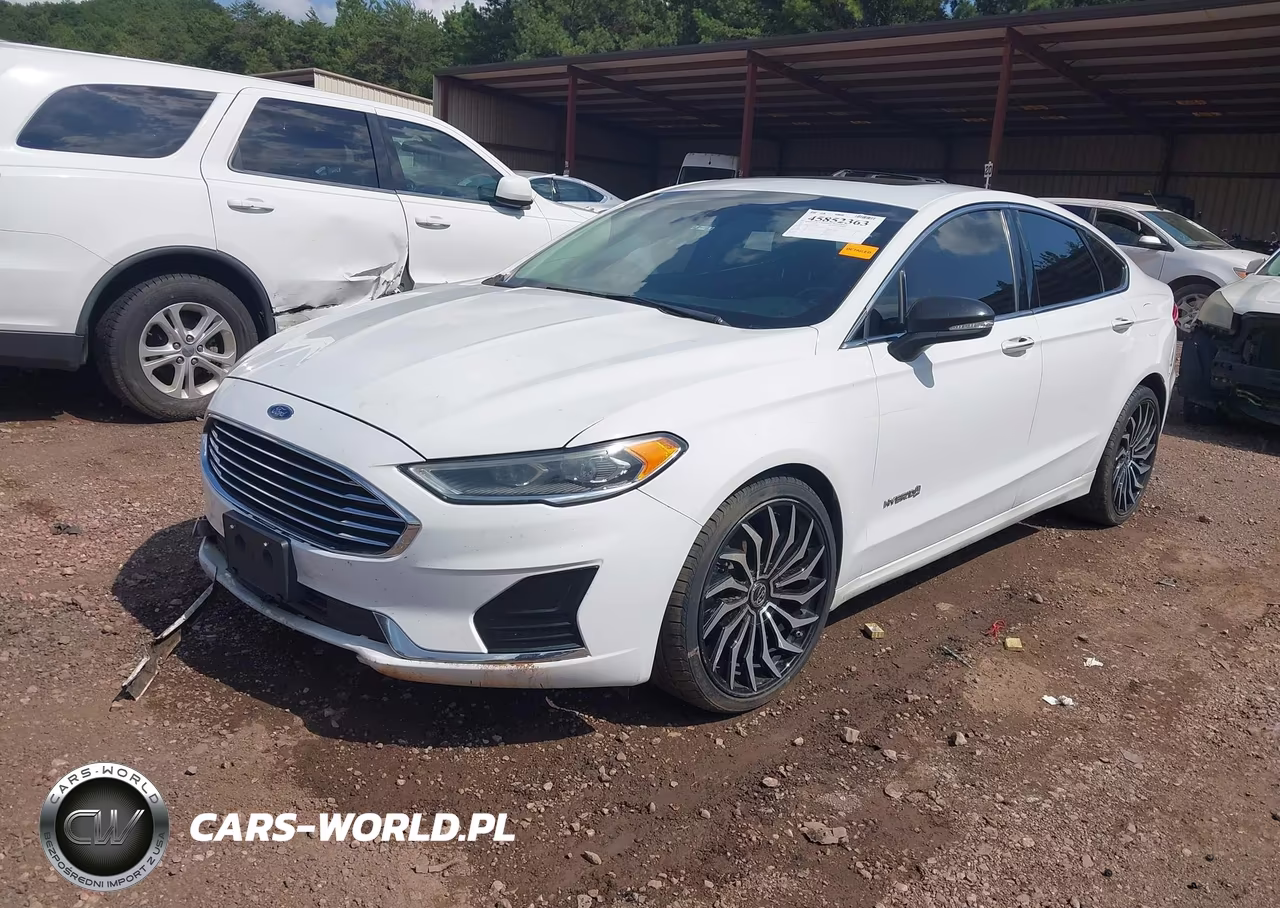 2019 Ford Fusion Hybrid Sel VIN:3FA6P0MU3KR117826 - 2