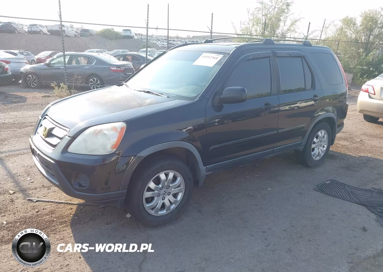 2006 Honda Cr-V Se VIN:JHLRD78976C059192 - 2