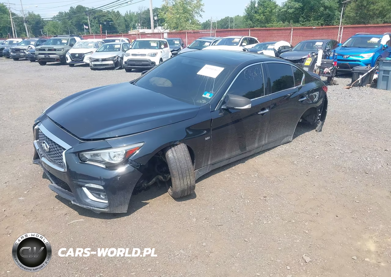 2019 Infiniti Q50 3.0T Luxe VIN:JN1EV7AR0KM552674 - 2