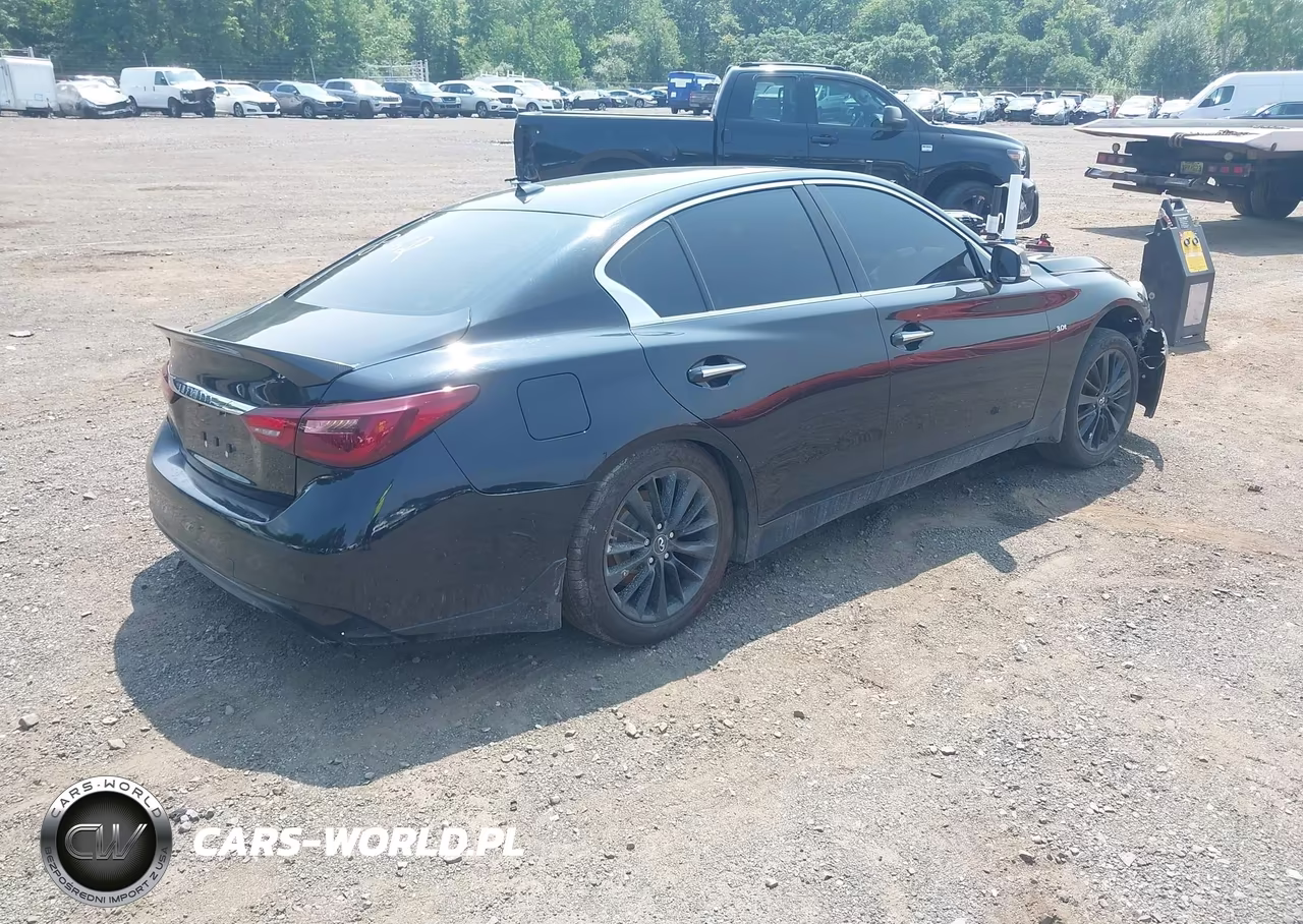2019 Infiniti Q50 3.0T Luxe VIN:JN1EV7AR0KM552674 - 4