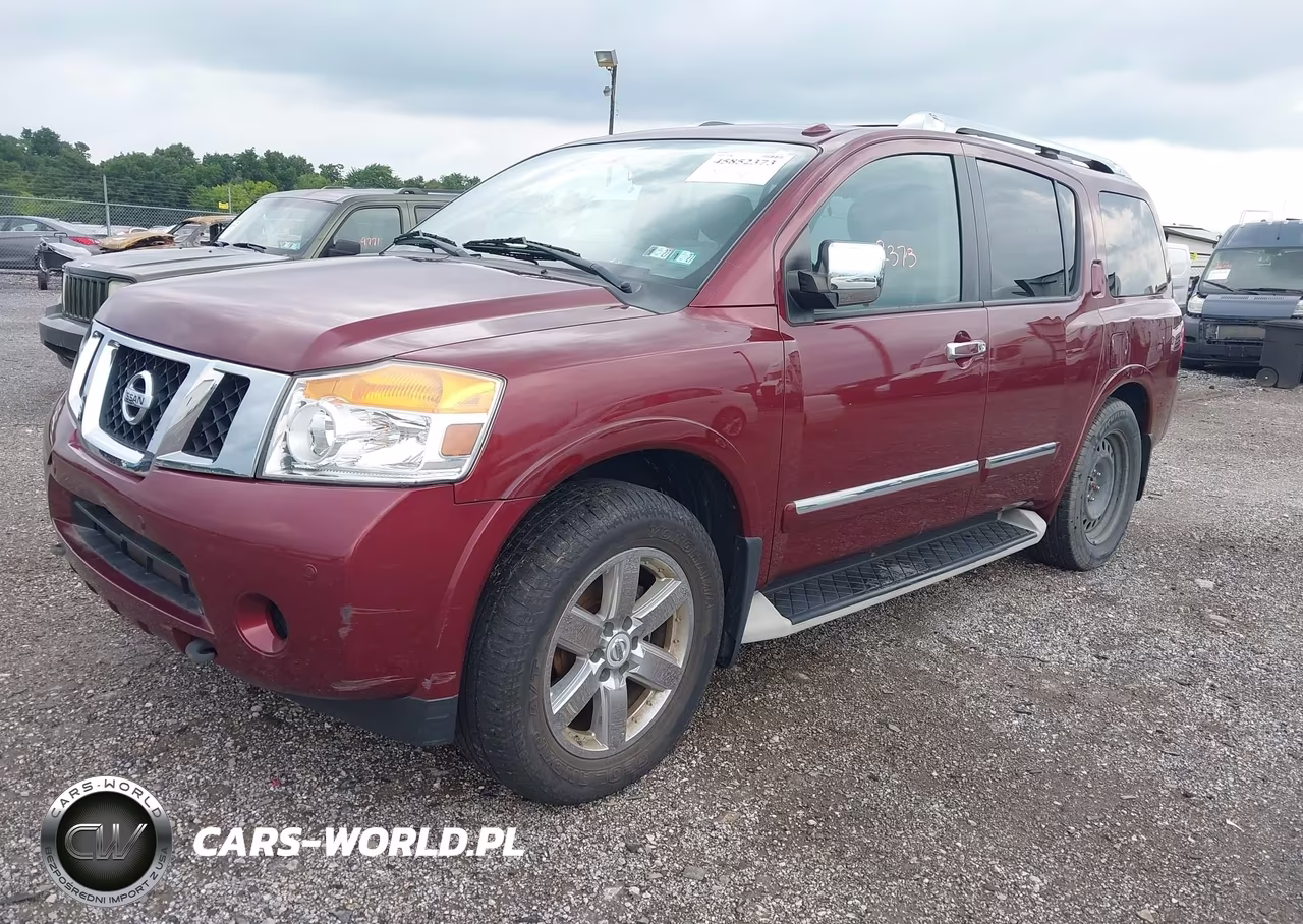 2011 Nissan Armada Platinum VIN:5N1AA0NE2BN616984 - 2