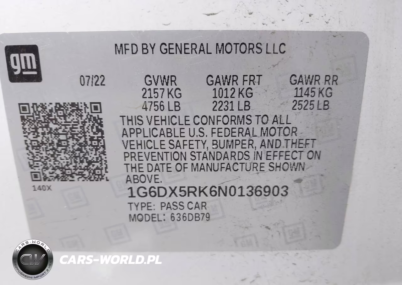 2022 Cadillac Ct5 Luxury VIN:1G6DX5RK6N0136903 - 9