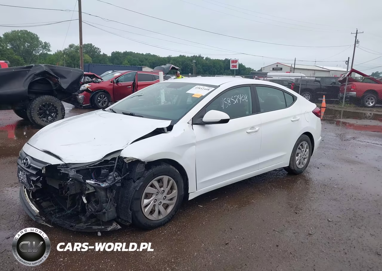 2019 Hyundai Elantra Se VIN:5NPD74LFXKH424778 - 2
