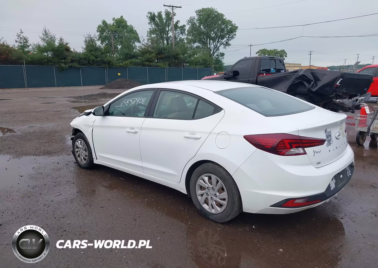2019 Hyundai Elantra Se VIN:5NPD74LFXKH424778 - 3
