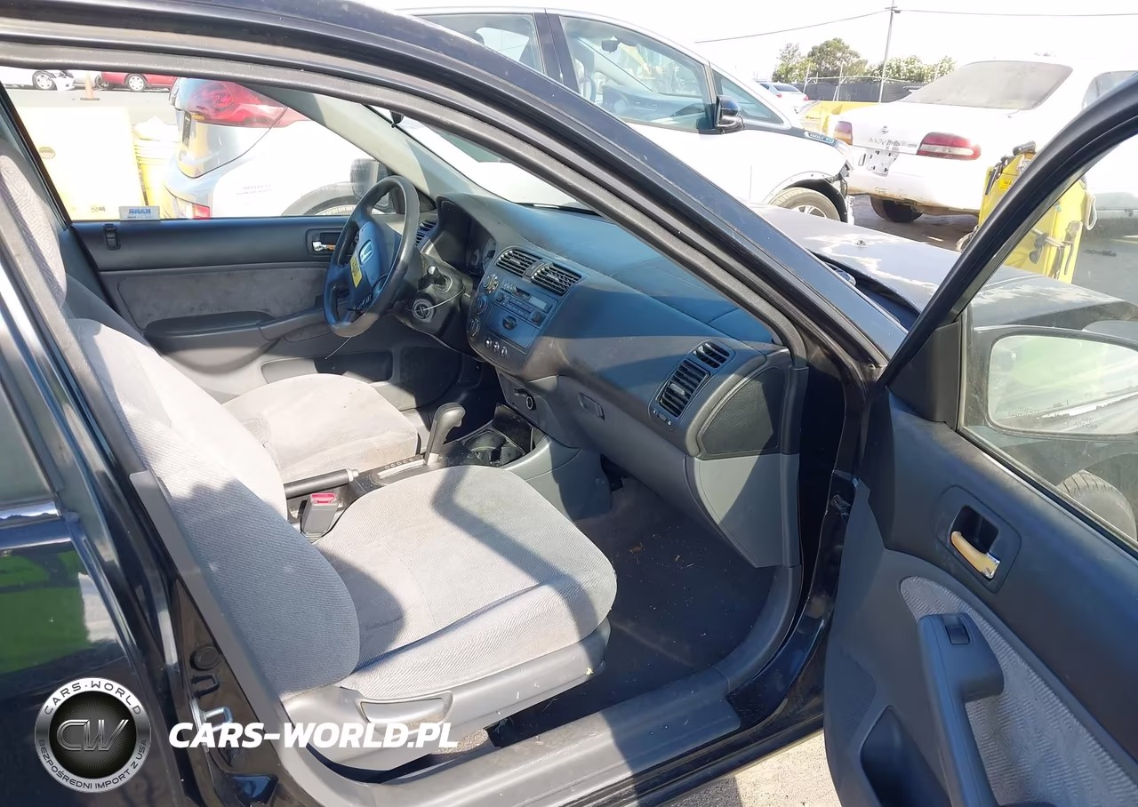 2002 Honda Civic Lx VIN:JHMES165X2S006063 - 5