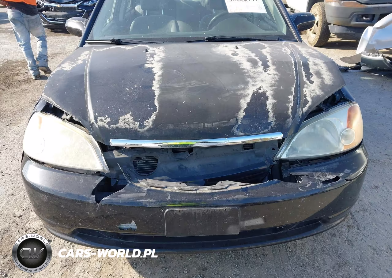 2002 Honda Civic Lx VIN:JHMES165X2S006063 - 6