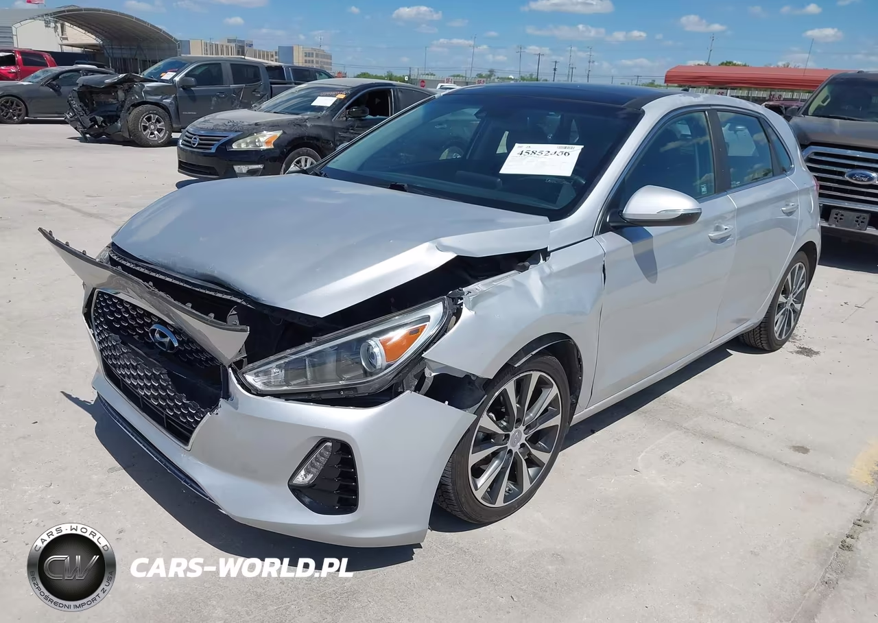 2018 Hyundai Elantra Gt VIN:KMHH35LE0JU041779 - 2