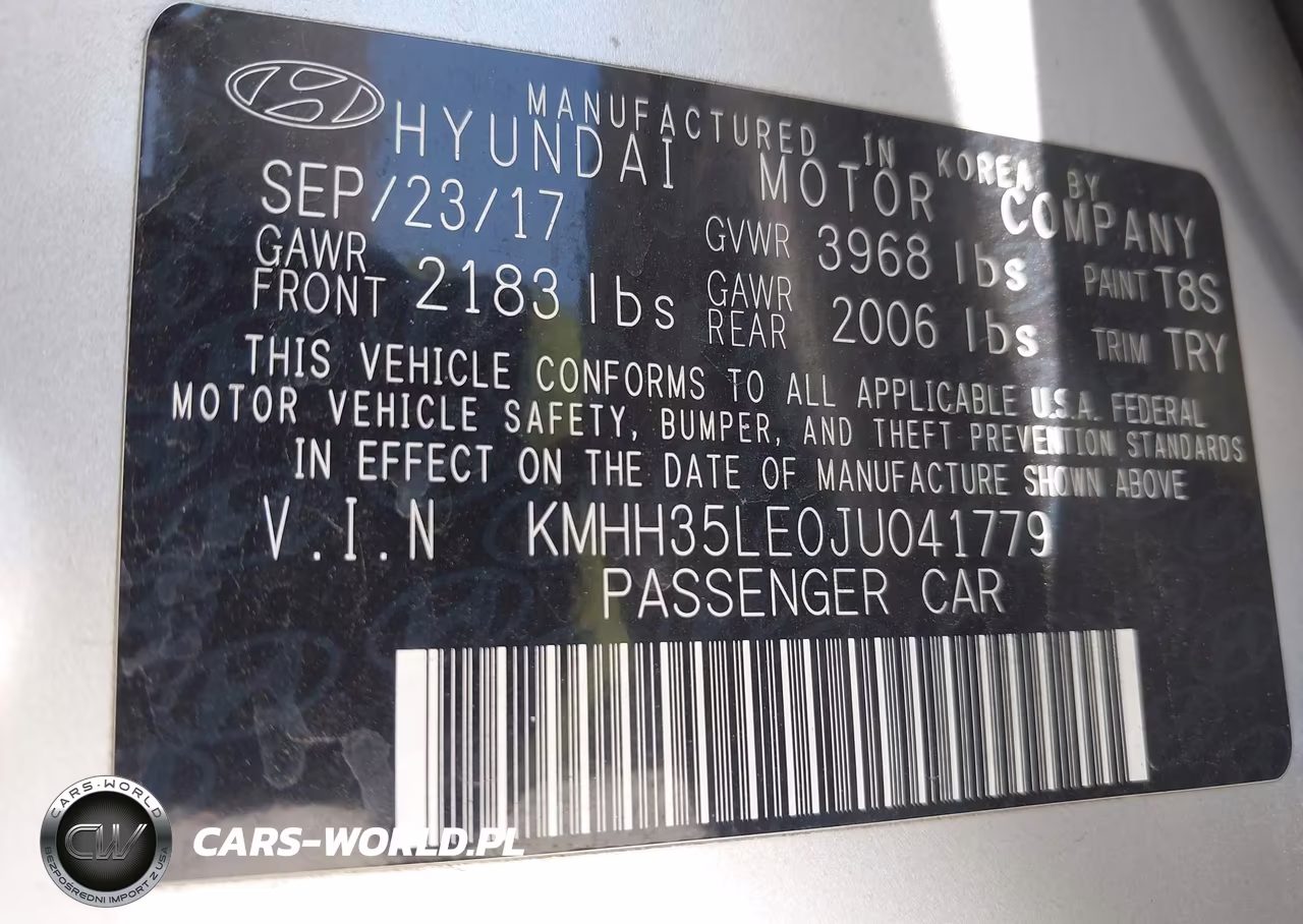 2018 Hyundai Elantra Gt VIN:KMHH35LE0JU041779 - 9