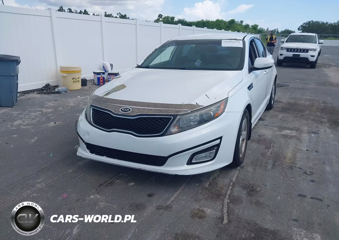 2015 Kia Optima Lx VIN:5XXGM4A73FG372509 - 2