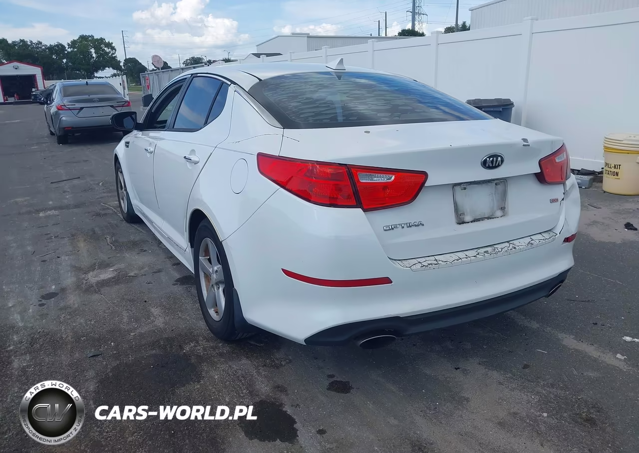 2015 Kia Optima Lx VIN:5XXGM4A73FG372509 - 3
