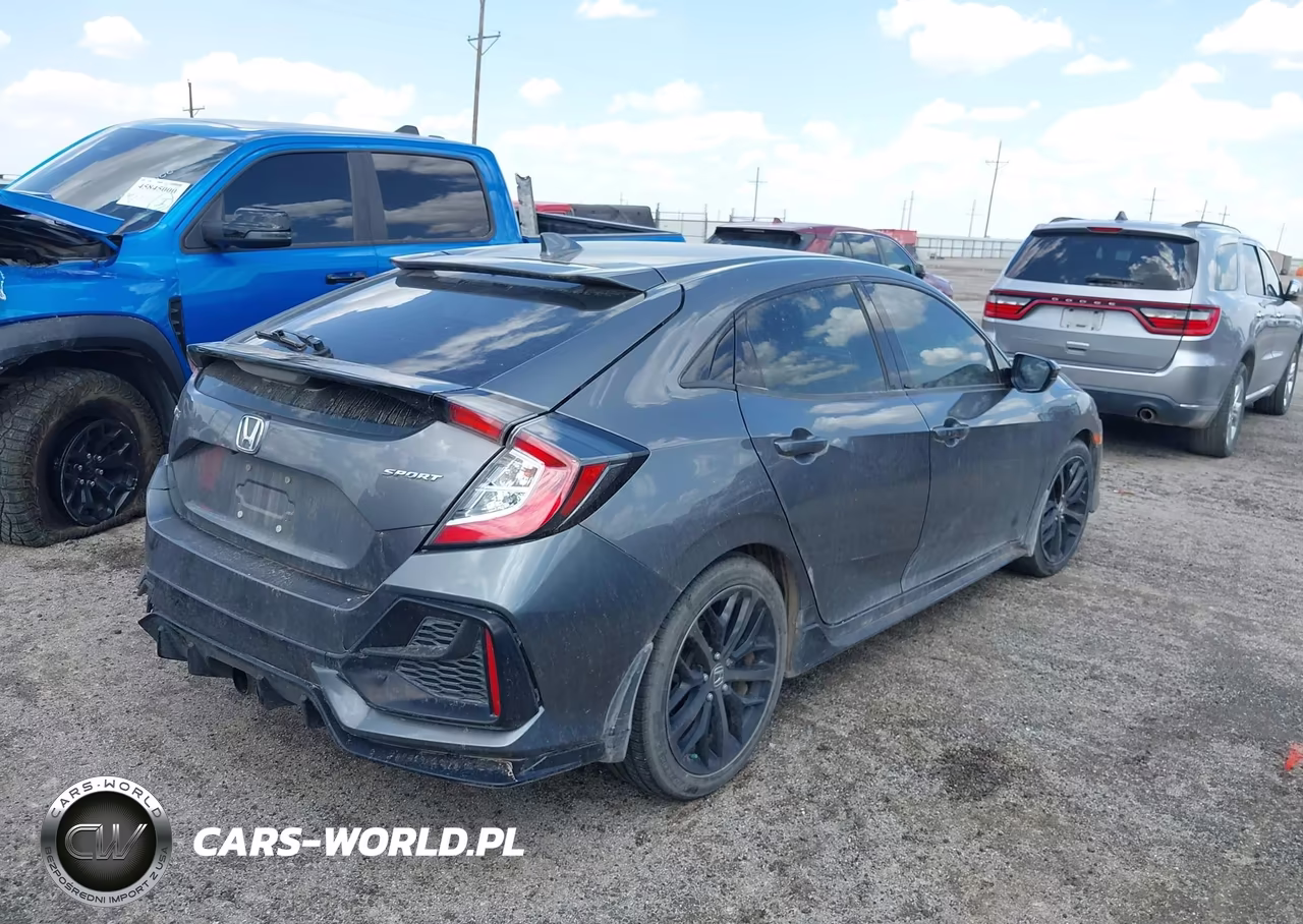 2021 Honda Civic Sport VIN:SHHFK7H43MU418238 - 4