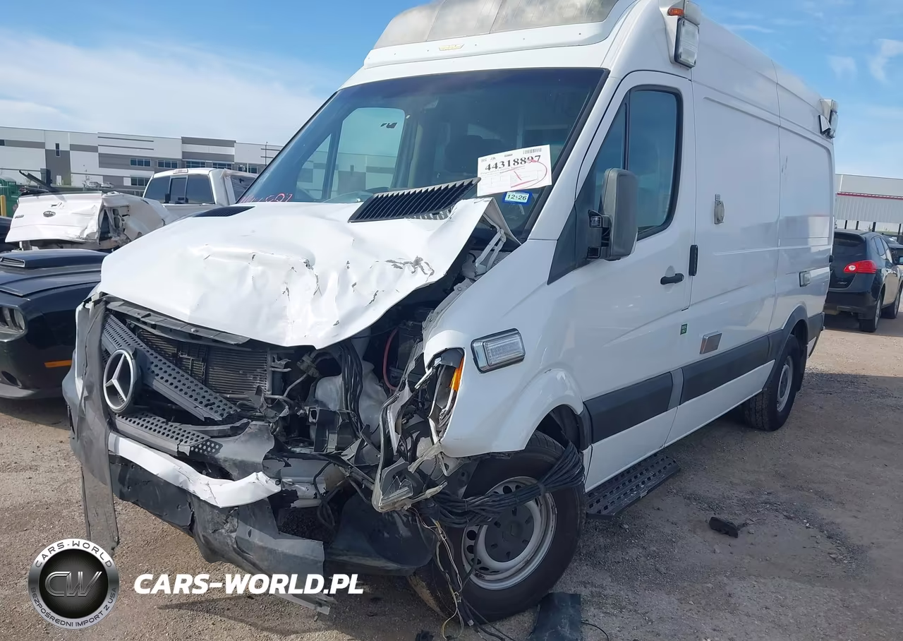 2017 Mercedes-Benz Sprinter 2500 Standard Roof V6 VIN:WD3PE7CDXHP564355 - 2
