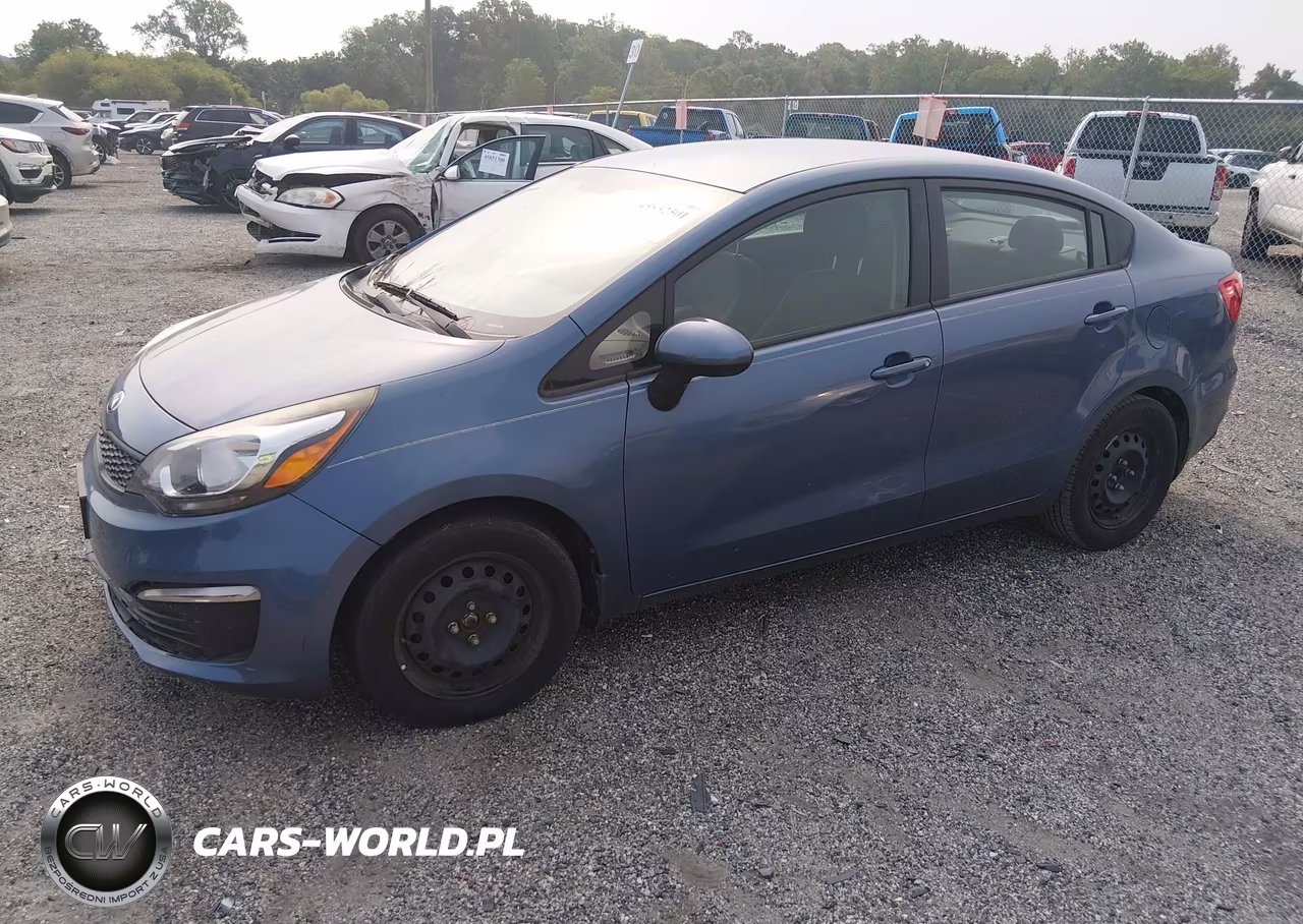 2016 Kia Rio Lx VIN:KNADM4A32G6652726 - 2