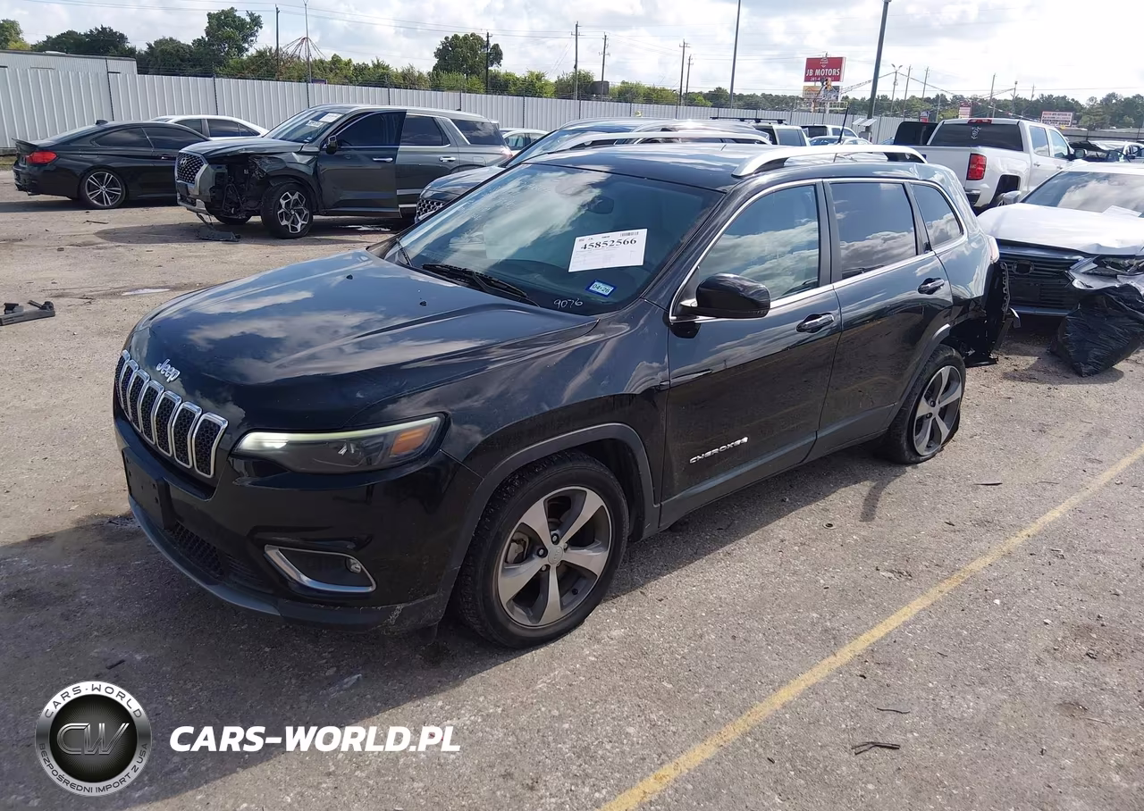2019 Jeep Cherokee Limited Fwd VIN:1C4PJLDB1KD449076 - 2