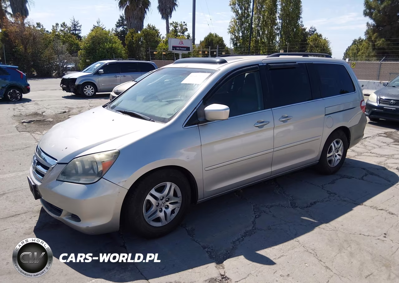 2005 Honda Odyssey Ex-L VIN:5FNRL38705B025622 - 2
