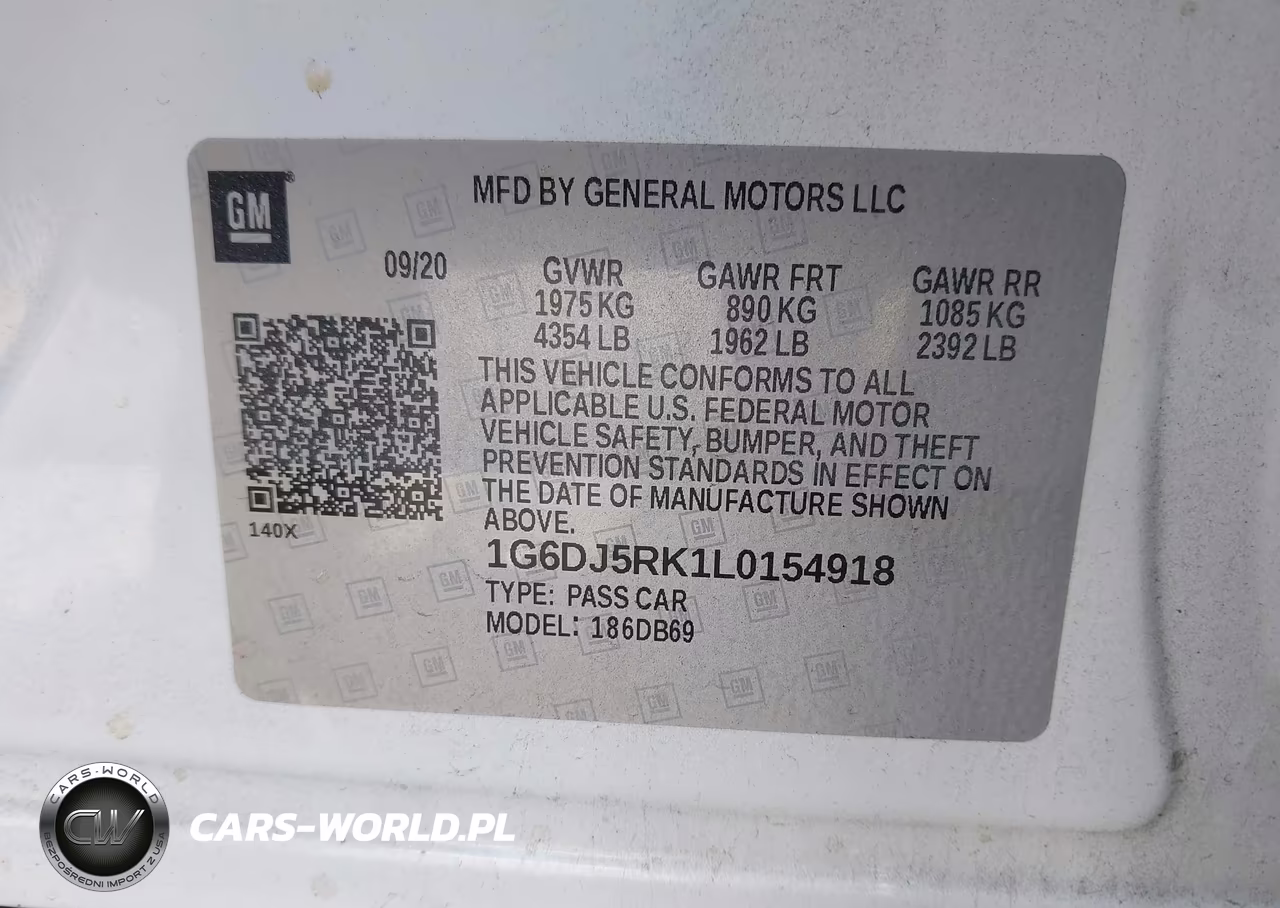 2020 Cadillac Ct4 Luxury VIN:1G6DJ5RK1L0154918 - 9