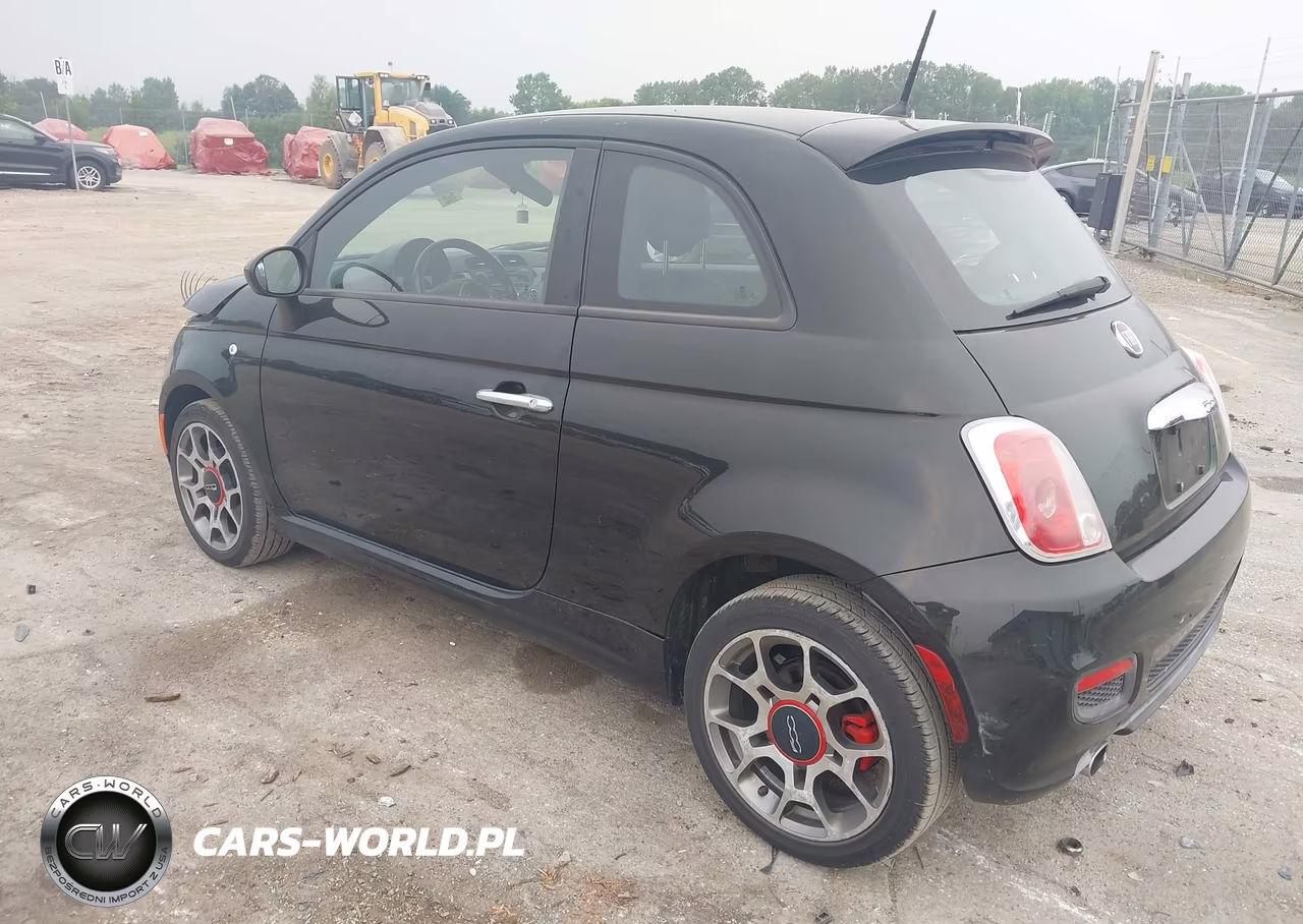 2014 Fiat 500 Sport VIN:3C3CFFBR7ET174186 - 3