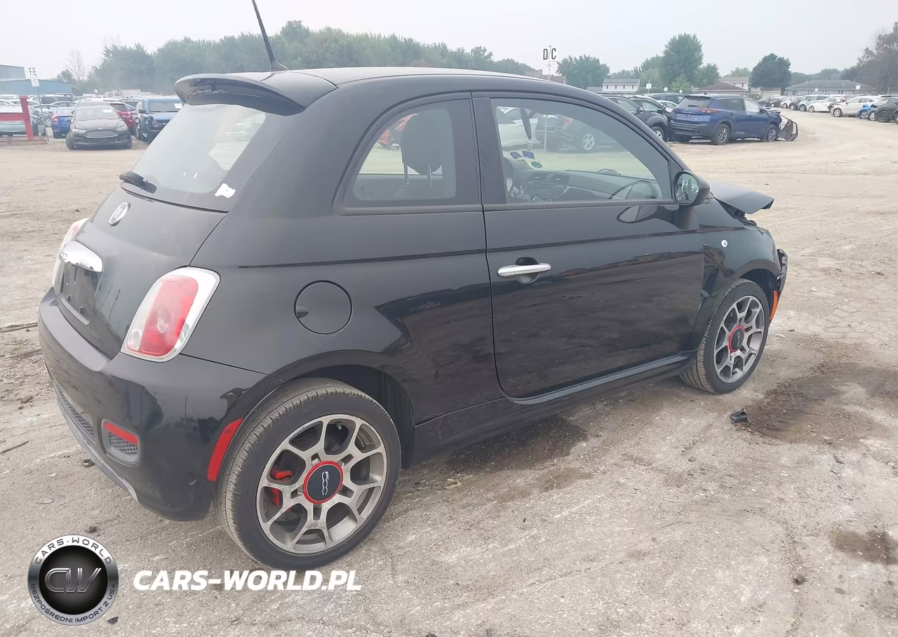 2014 Fiat 500 Sport VIN:3C3CFFBR7ET174186 - 4