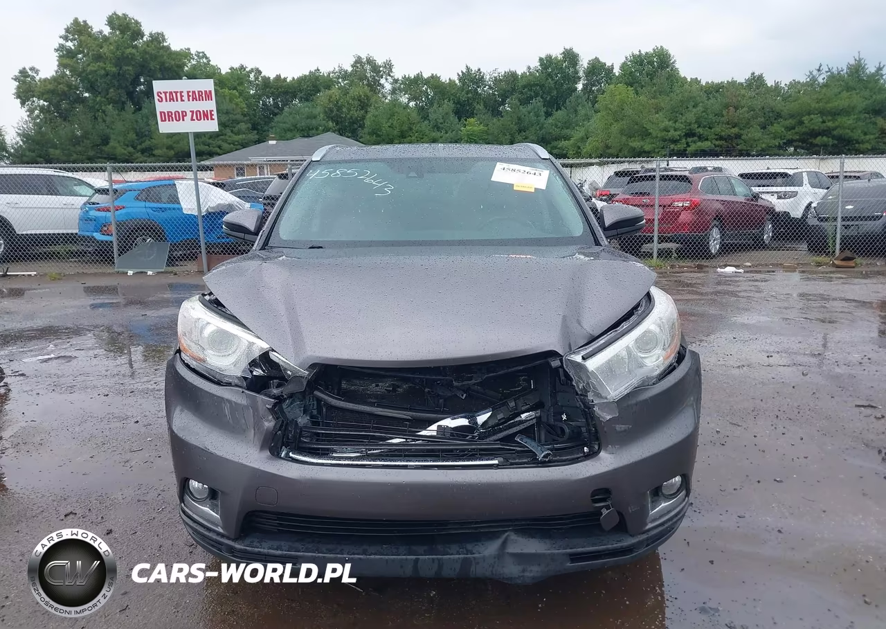 2015 Toyota Highlander Limited V6 VIN:5TDDKRFH2FS180410 - 12
