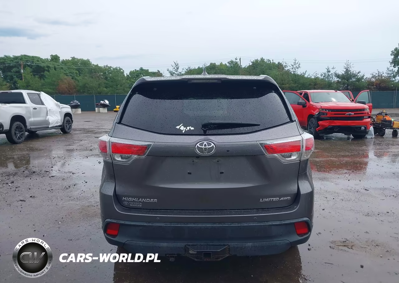 2015 Toyota Highlander Limited V6 VIN:5TDDKRFH2FS180410 - 16