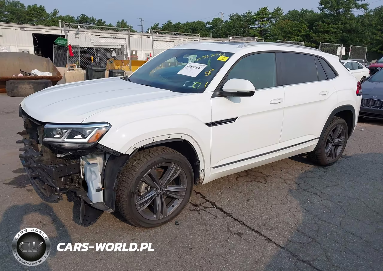 2021 Volkswagen Atlas Cross Sport 3.6L V6 Se W-Technology R-Line VIN:1V2RE2CA3MC215450 - 2