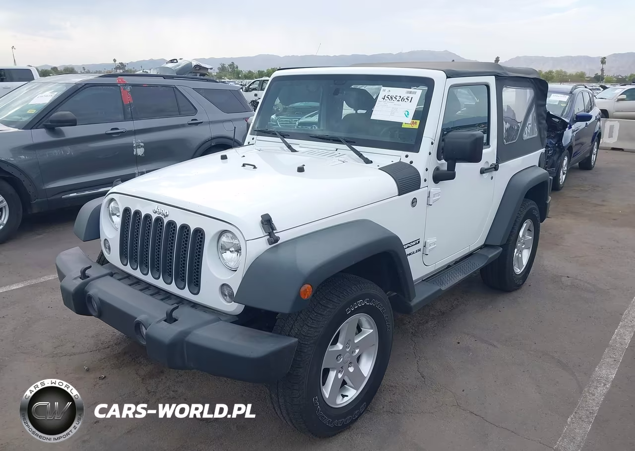 2015 Jeep Wrangler Sport VIN:1C4AJWAG7FL608170 - 2