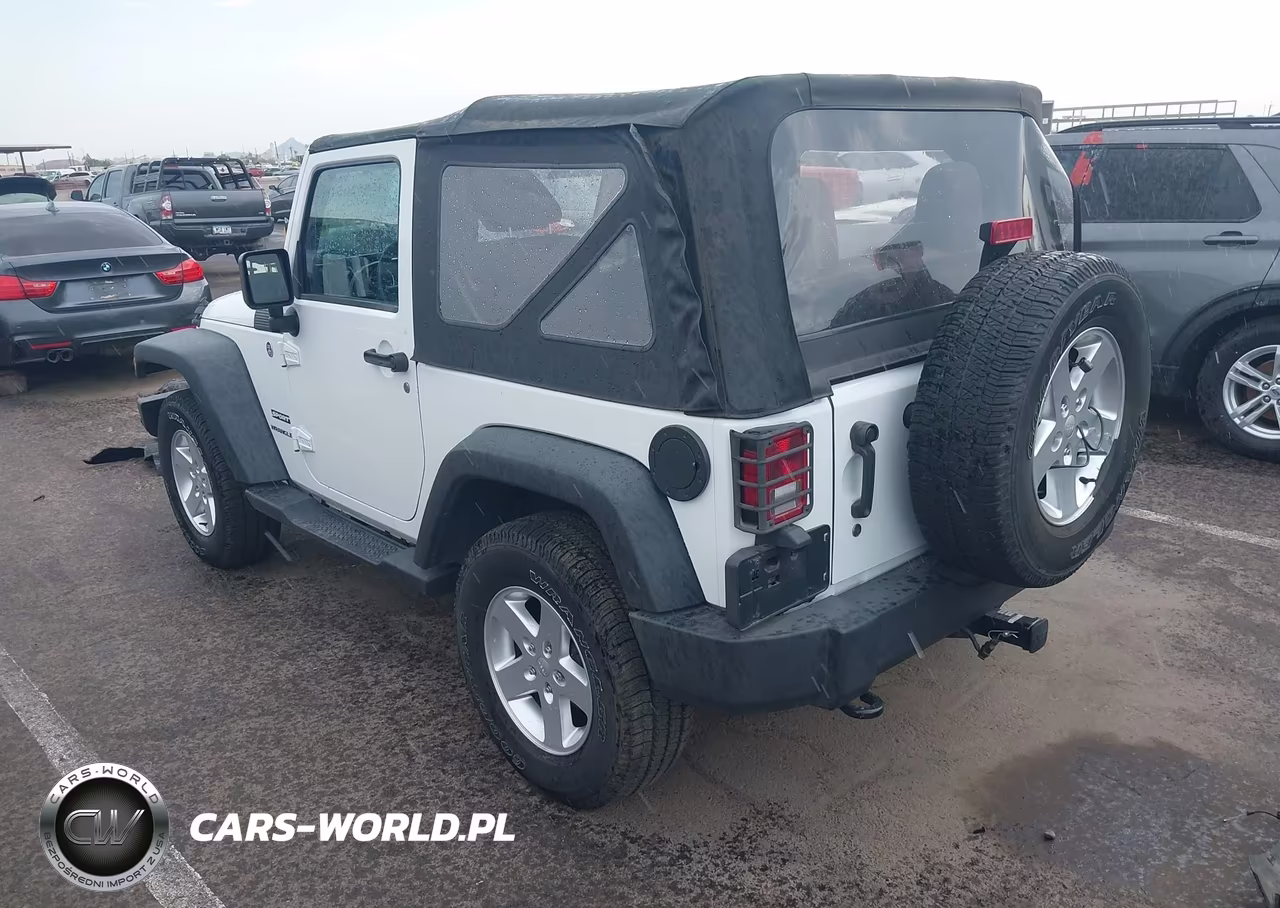 2015 Jeep Wrangler Sport VIN:1C4AJWAG7FL608170 - 3
