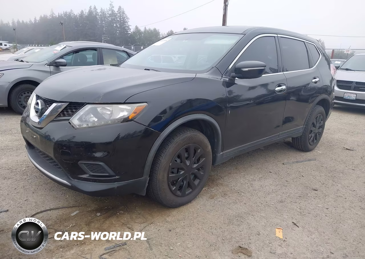 2015 Nissan Rogue S VIN:KNMAT2MV8FP535347 - 2
