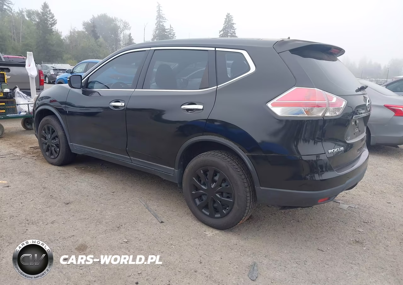 2015 Nissan Rogue S VIN:KNMAT2MV8FP535347 - 3