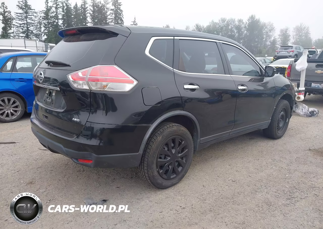 2015 Nissan Rogue S VIN:KNMAT2MV8FP535347 - 4