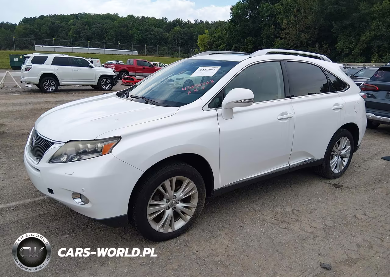 2011 Lexus Rx 450H VIN:JTJBC1BA4B2422983 - 2