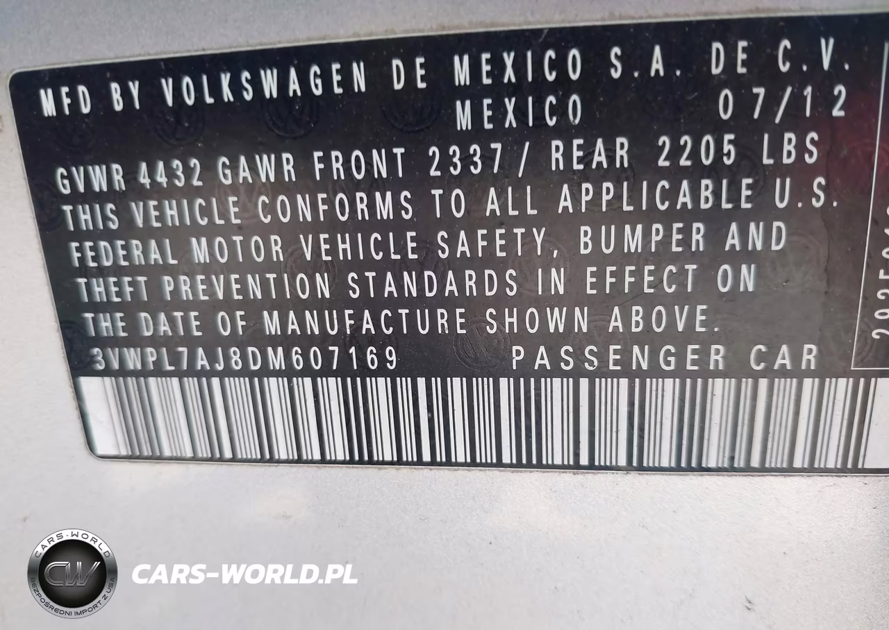 2013 Volkswagen Jetta Sportwagen 2.0L Tdi VIN:3VWPL7AJ8DM607169 - 9